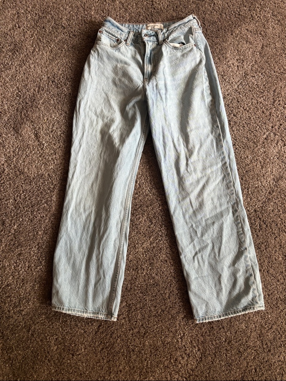 Abercrombie & Fitch The Loose High-Rise curve love size 26 short